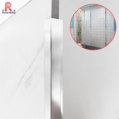 Mill Finish Aluminium Edge Trim Punching Ceramic L Corners Tile Trim Strips